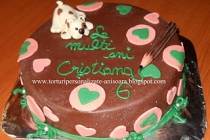 Catelusul mesager/puppy cake